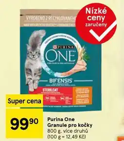 Tesco Purina one granule pro kočky nabídka