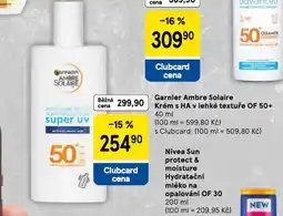 Tesco Garnier ambre solaire nabídka