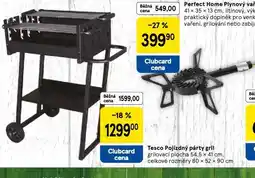 Tesco Pojízdný párty gril nabídka