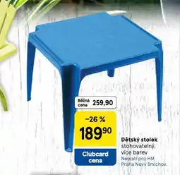 Tesco Dětský stolek nabídka