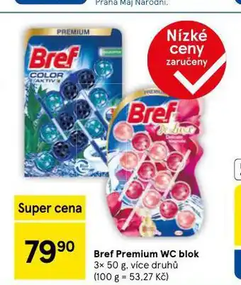 Tesco Bref premium wc blok nabídka