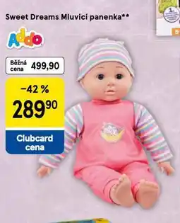 Tesco Sweet dreams mluvicí panenka nabídka