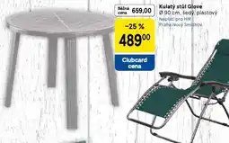 Tesco Kulatý stůl glove nabídka