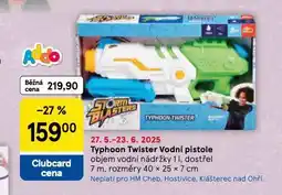 Tesco Typhoon twister vodní pistole nabídka