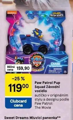 Tesco Paw patrol pup squad závodní vozidlo nabídka