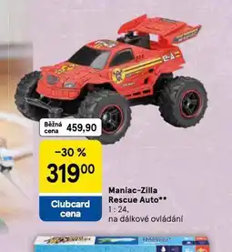 Tesco Maniac-zilla rescue auto nabídka