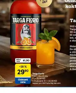 Tesco Targa florio nabídka
