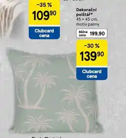 Tesco Dekorační polštář nabídka