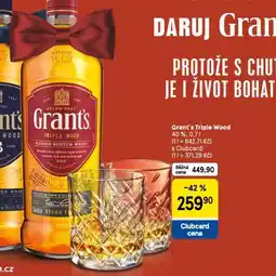 Tesco Grant´s triple wood nabídka