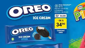 Tesco Oreo zmrzlina nabídka
