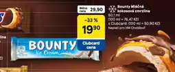 Tesco Bounty mléčná kokosová zmrzlina nabídka