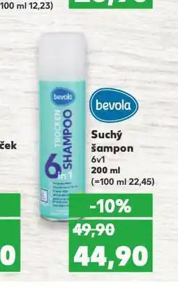 Kaufland Bevola suchý šampon nabídka