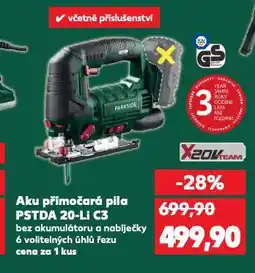 Kaufland Aku přímočará pila nabídka