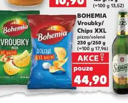 Kaufland Bohemia vroubky / chips xxl nabídka
