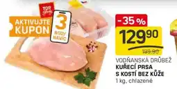 Flop Vodňanská drůbež kuřecí prsa s kostí bez kůže nabídka