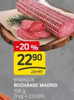 Flop Krahulik bochánek madrid nabídka