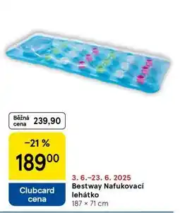 Tesco Bestway Nafukovací lehátko nabídka
