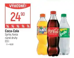 Globus COCA COLA / SPRITE / FANTA nabídka