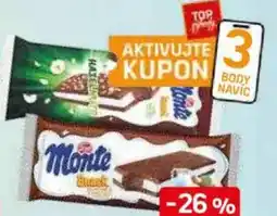 Flop Monte snack nabídka