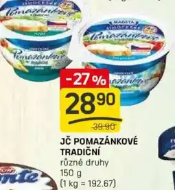 Flop Madeta Jč pomazánkové tradiční nabídka