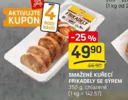 Flop Smažené kuřecí frikadely se sýrem nabídka