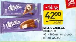 Flop Milka vanilka, kornout nabídka