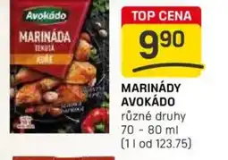Flop Marinády avokádo nabídka