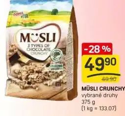 Flop Müsli crunchy nabídka