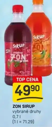 Flop Zon sirup nabídka