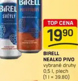 Flop Birell nealko pivo nabídka