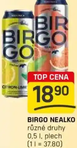 Flop Birgo nealko nabídka