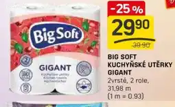 Flop Big soft kuchyňské utěrky gigant nabídka