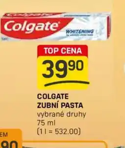 Flop Colgate zubní pasta nabídka