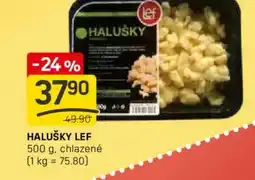 Flop Halušky lef nabídka