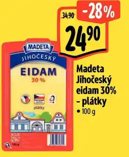 Albert Madeta Jihočeský eidam 30% - plátky nabídka