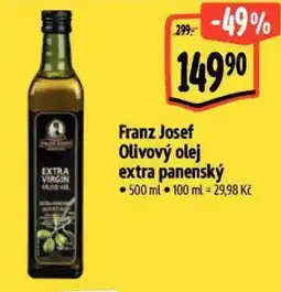 Albert Franz Josef Olivový olej extra panenský nabídka