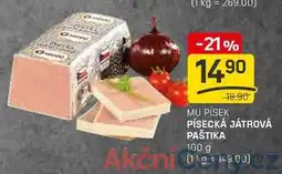 Flop PÍSECKÁ JÁTROVÁ PAŠTIKA 100 g nabídka
