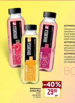 Billa Bohemsca Active Plus 0,39l nabídka