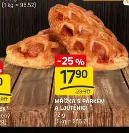 Flop MŘÍŽKA S PÁRKEM A LJUTĚNICÍ 72 g nabídka