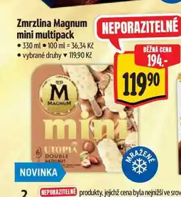 Albert Zmrzlina Magnum mini multipack 330 ml nabídka