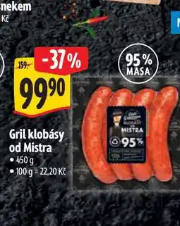 Albert Gril klobásy od Mistra 450 g nabídka