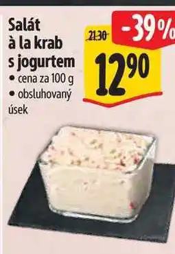 Albert Salát à la krab s jogurtem 100 g nabídka