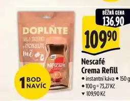 Albert Nescafé Crema Refill instantní káva 150 g nabídka