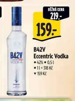 Albert B42V Eccentric Vodka 42% 0,5 l nabídka