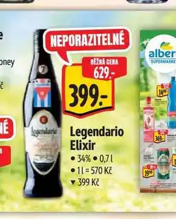 Albert Legendario Elixir 34% 0,7 l nabídka