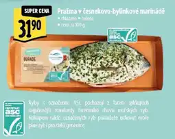 Albert Pražma v česnekovo-bylinkové marinádě nabídka