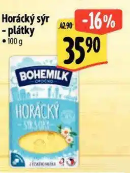Albert Horácký sýr - plátky nabídka