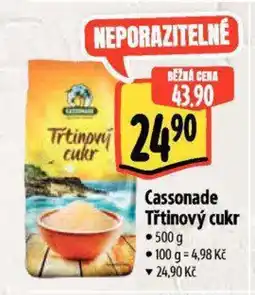 Albert Cassonade Třtinový cukr nabídka
