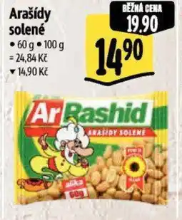 Albert Arašídy solené nabídka