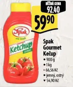 Albert Spak Gourmet Kečup nabídka